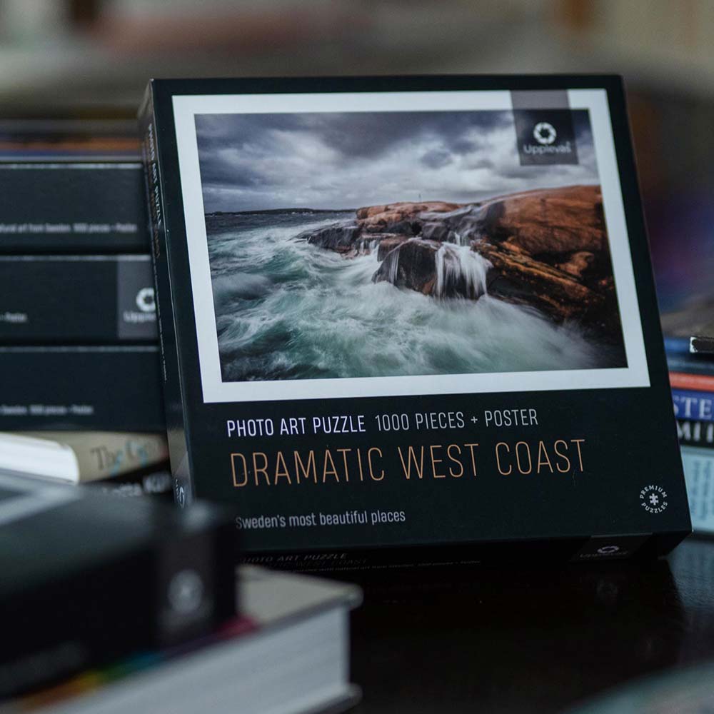 DRAMATIC WEST COAST - UPPLEVAS JIGSAW PUZZLE  1000 pieces - 4