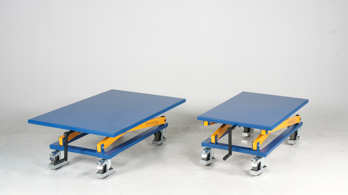 Mobilt lyftbord med vev 1150x750mm / Maxlast: 300kg - 4