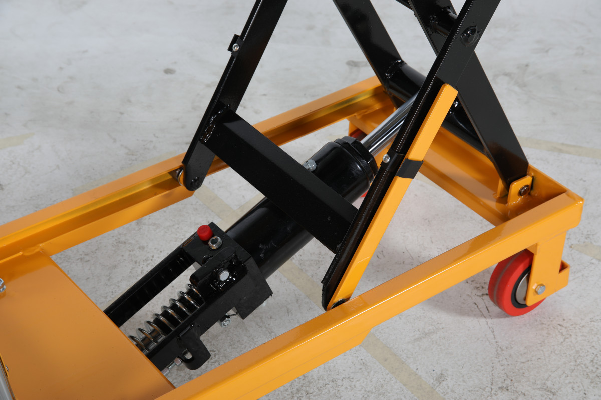Mobilt lyftbord med fotpump 740x450mm / Maxlast: 150kg - 6