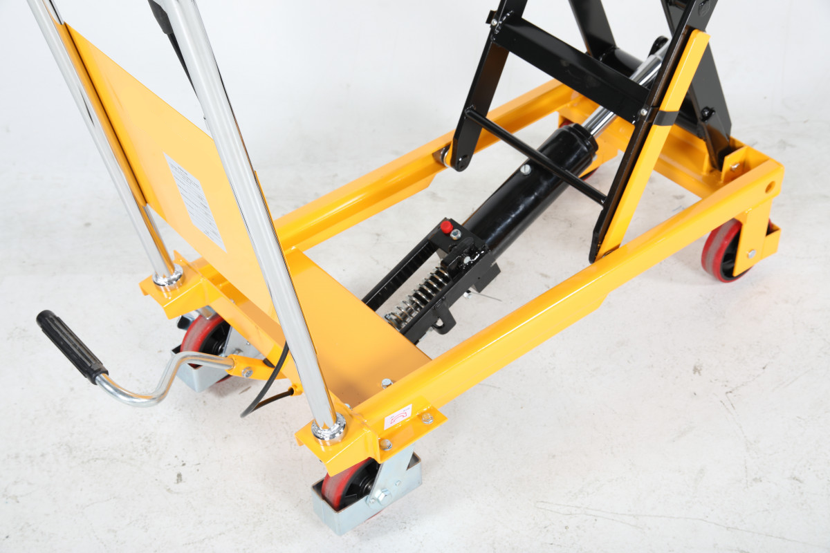Mobilt lyftbord med fotpump 855x500mm / Maxlast: 300kg - 6