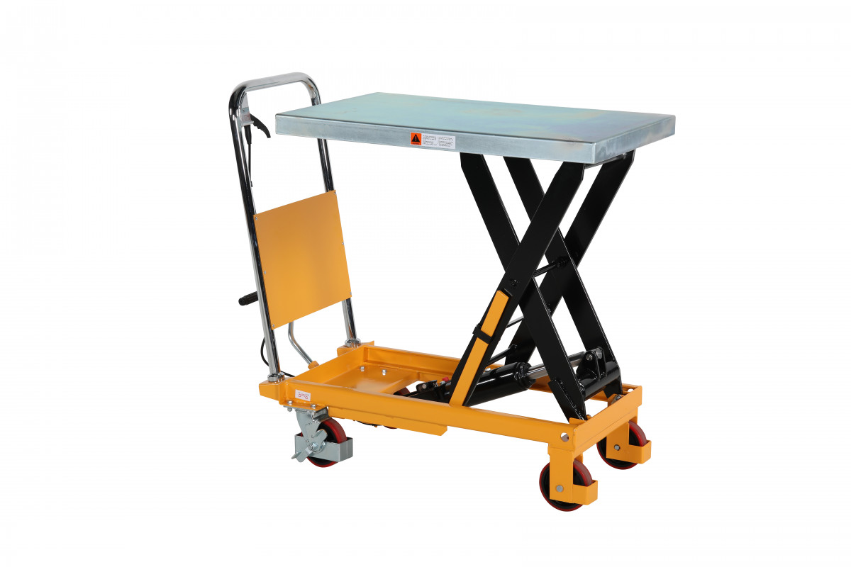 Mobilt lyftbord med fotpump 855x500mm / Maxlast: 500kg