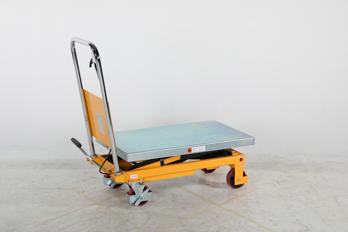 Mobilt lyftbord med fotpump 855x500mm / Maxlast: 500kg - 10