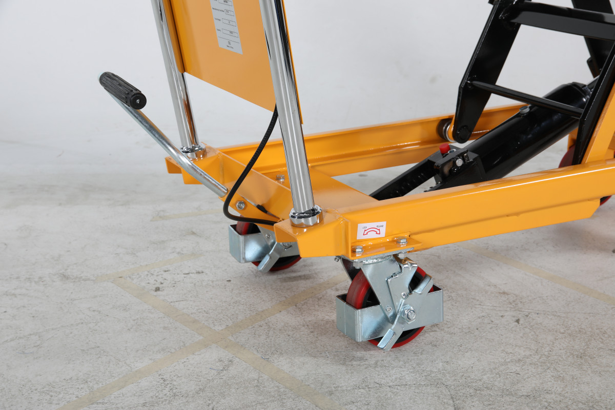 Mobilt lyftbord med fotpump 855x500mm / Maxlast: 500kg - 9