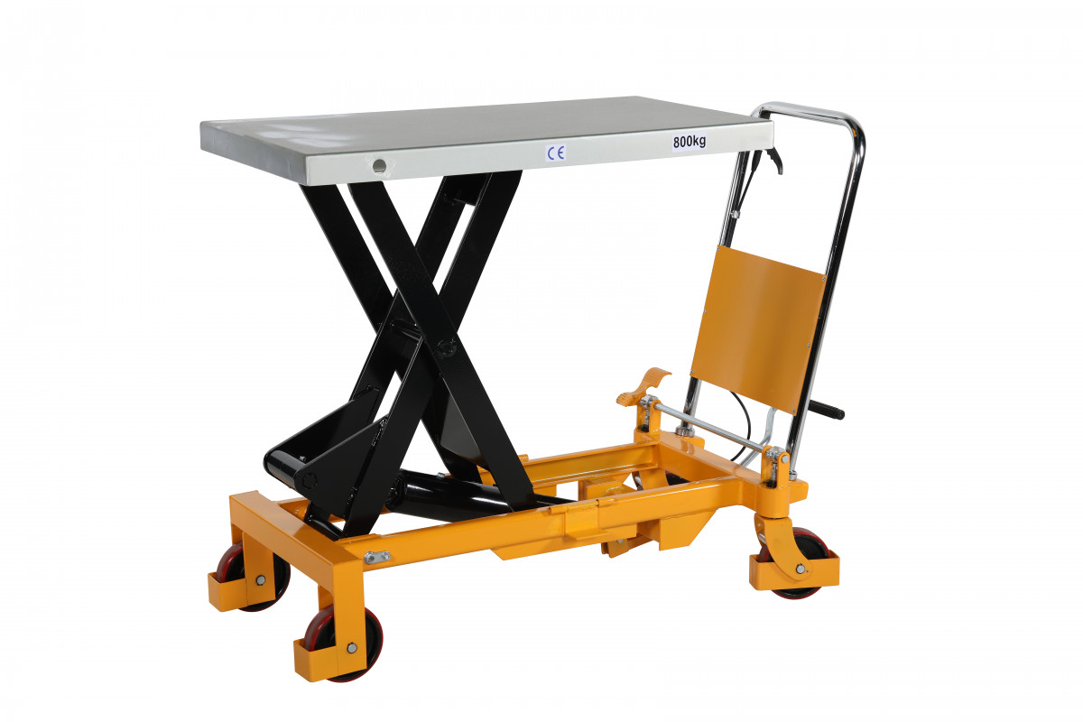 Mobilt lyftbord med fotpump 1000x510mm / Maxlast: 750kg - 7