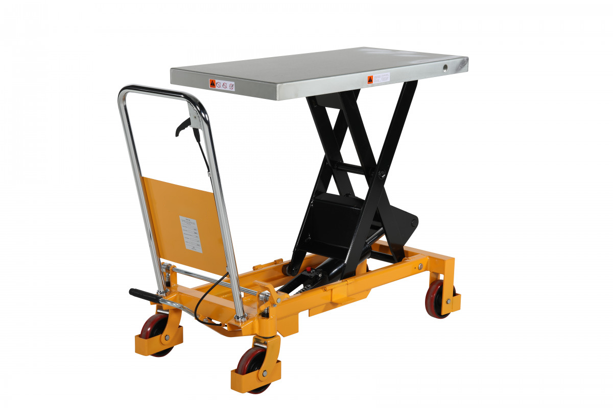 Mobilt lyftbord med fotpump 1000x510mm / Maxlast: 750kg - 9