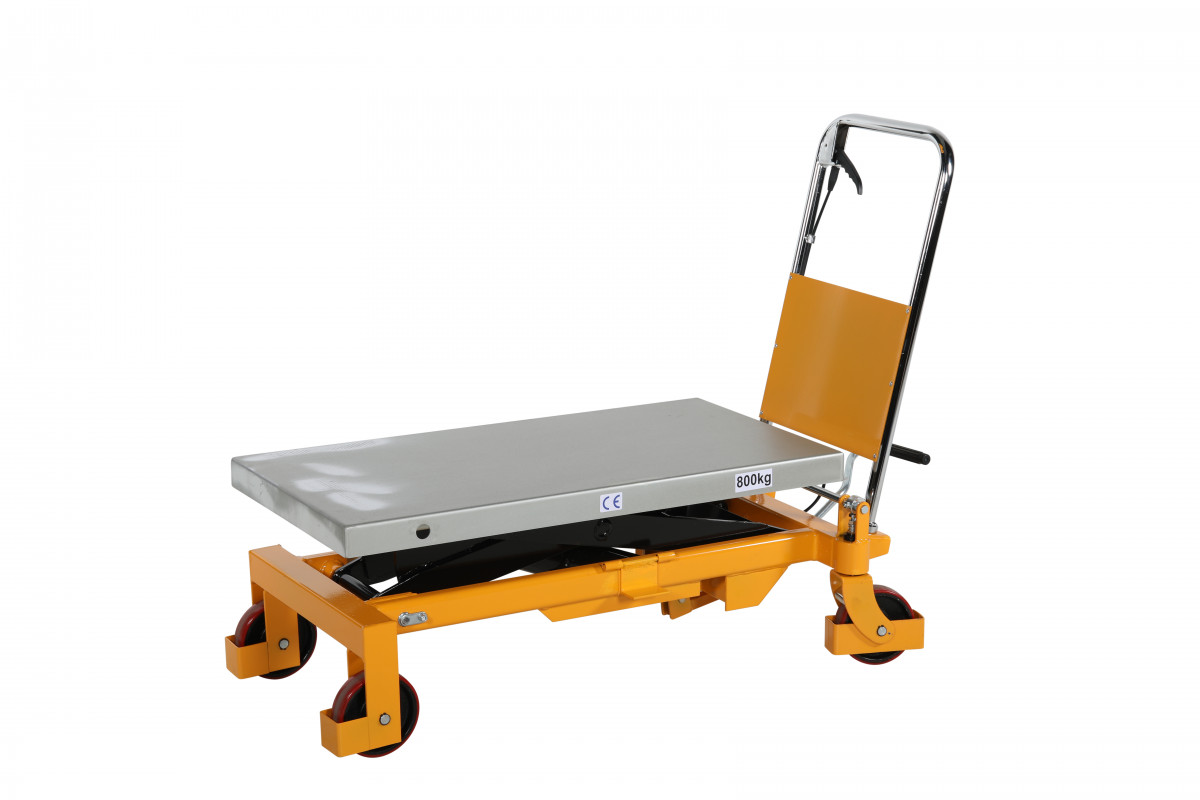 Mobilt lyftbord med fotpump 1000x510mm / Maxlast: 750kg - 6