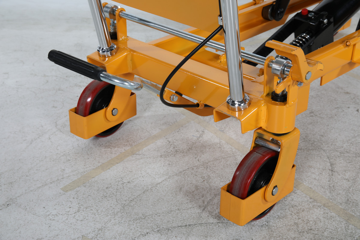 Mobilt lyftbord med fotpump 1000x510mm / Maxlast: 750kg - 10