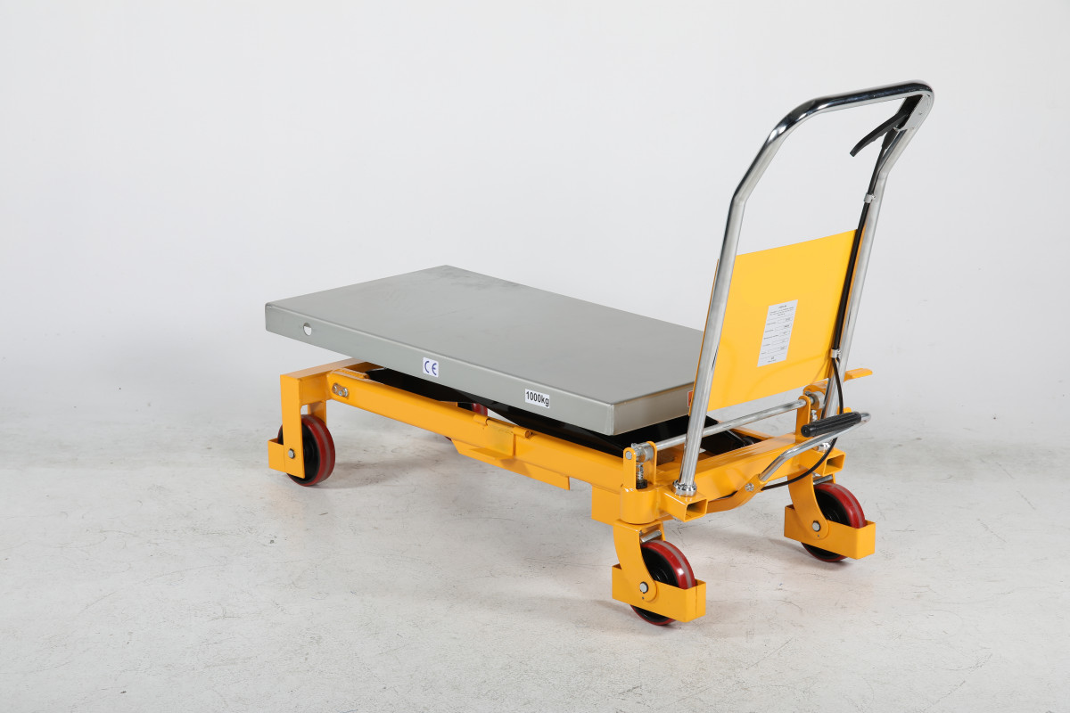 Mobilt lyftbord med fotpump 1016x515mm / Maxlast: 1000kg - 9