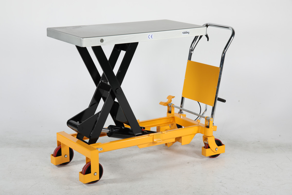 Mobilt lyftbord med fotpump 1016x515mm / Maxlast: 1000kg - 3