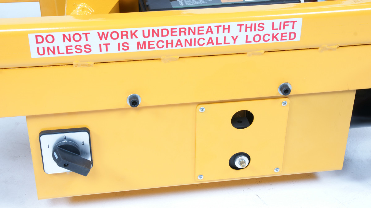 Elektriskt mobilt lyftbord 1010x520mm / Maxlast: 500 kg - 4