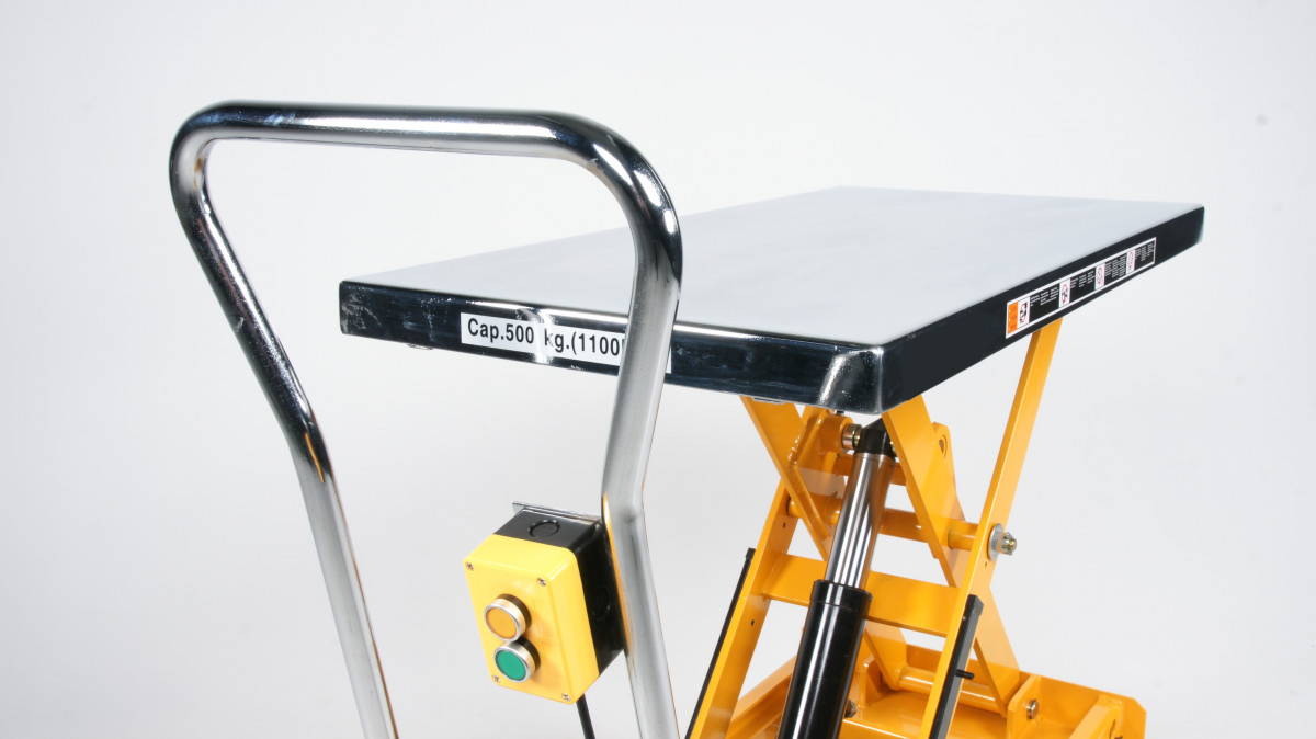 Elektriskt mobilt lyftbord 1010x520mm / Maxlast: 500 kg - 5