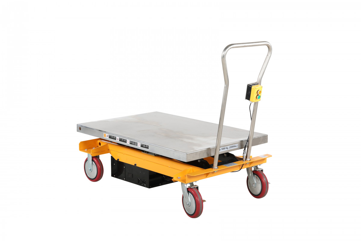 Elektriskt mobilt lyftbord 1200x800mm / Maxlast: 1000 kg - 6