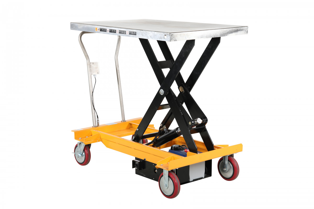 Elektriskt mobilt lyftbord 1200x800mm / Maxlast: 1000 kg - 5