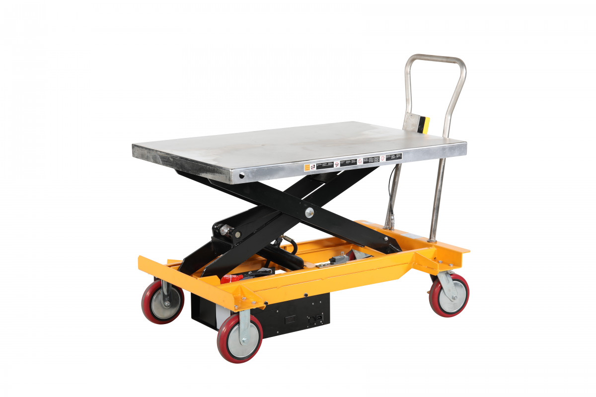 Elektriskt mobilt lyftbord 1200x800mm / Maxlast: 1000 kg
