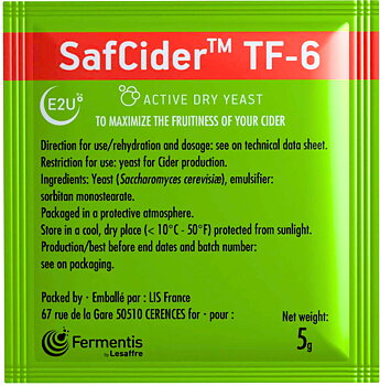 Fermentis SafCider TF-6, 5 g