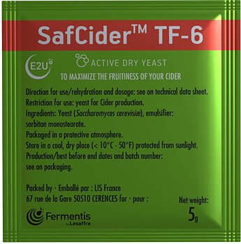 Fermentis SafCider TF-6, 5 g