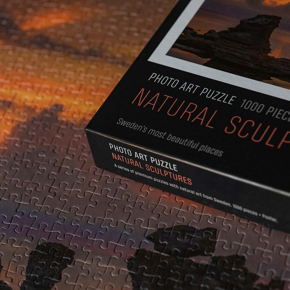 NATURLIGA SKULPTURER, Gotland  – UPPLEVAS PUSSEL  1000 bitar - 5