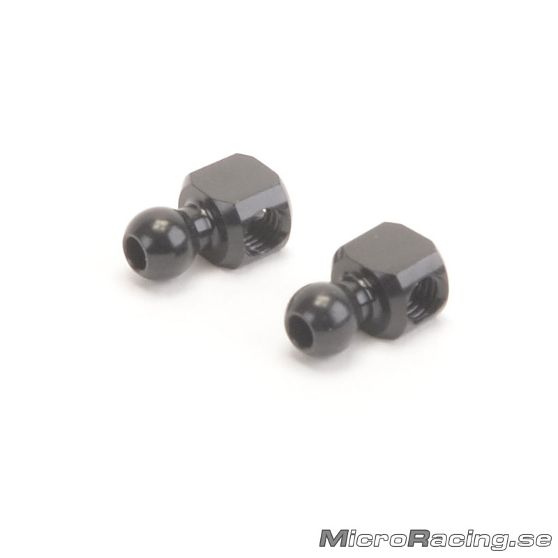 SCHUMACHER - Rear Roll Bar Ball, Black, 1pair