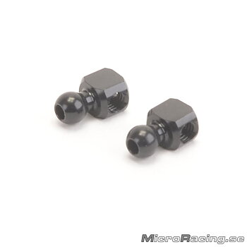 SCHUMACHER - Rear Roll Bar Ball, Black, 1pair