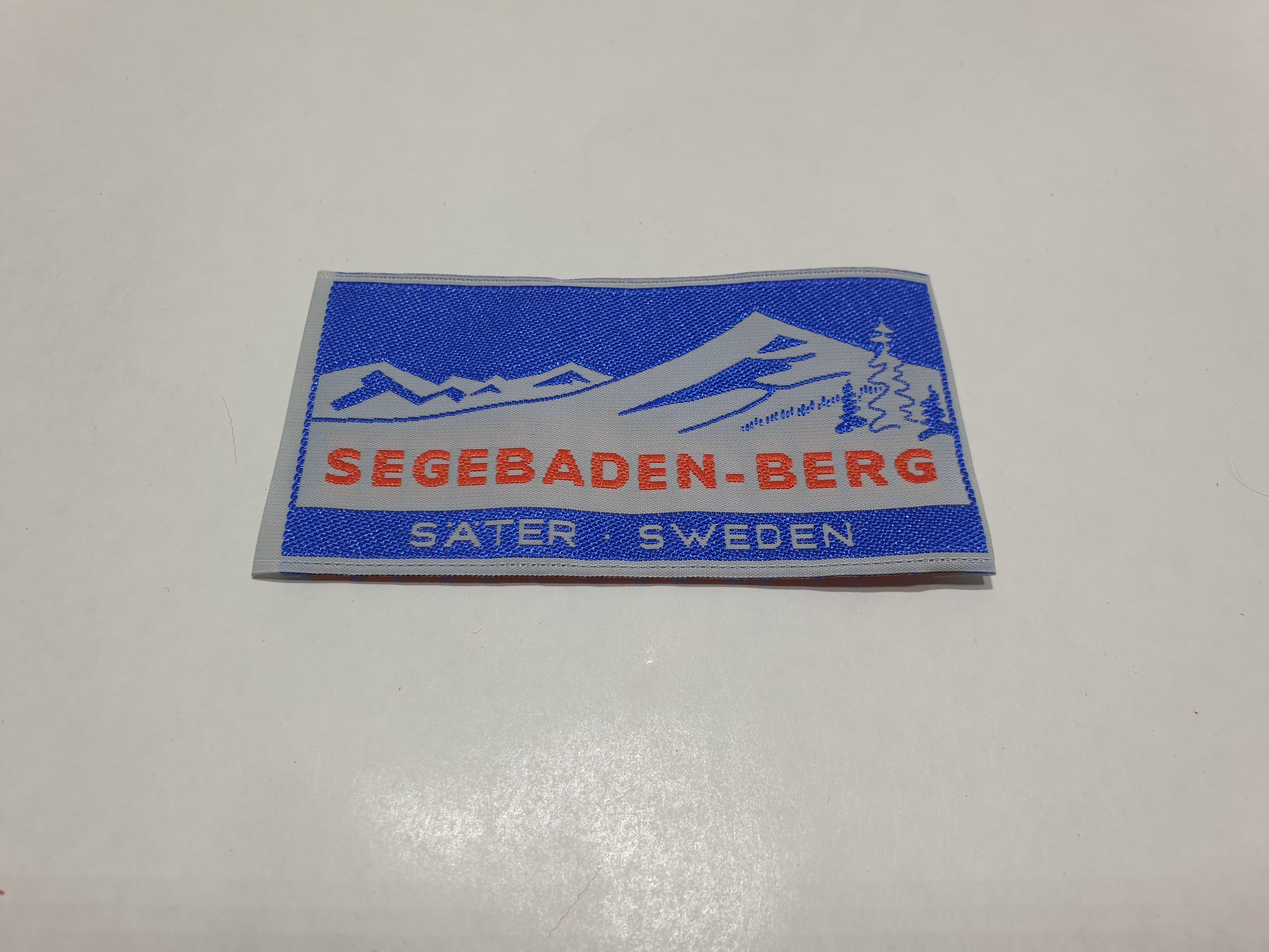 Segebaden brand fabric + metal