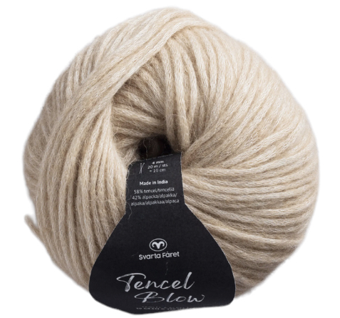 Tencel Blow Cremebeige