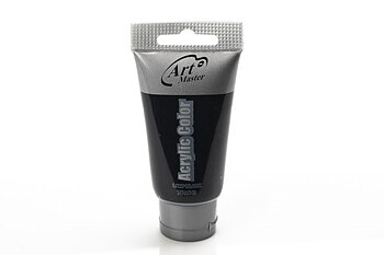 Artmaster Acrylic 75ml, Lamp Black