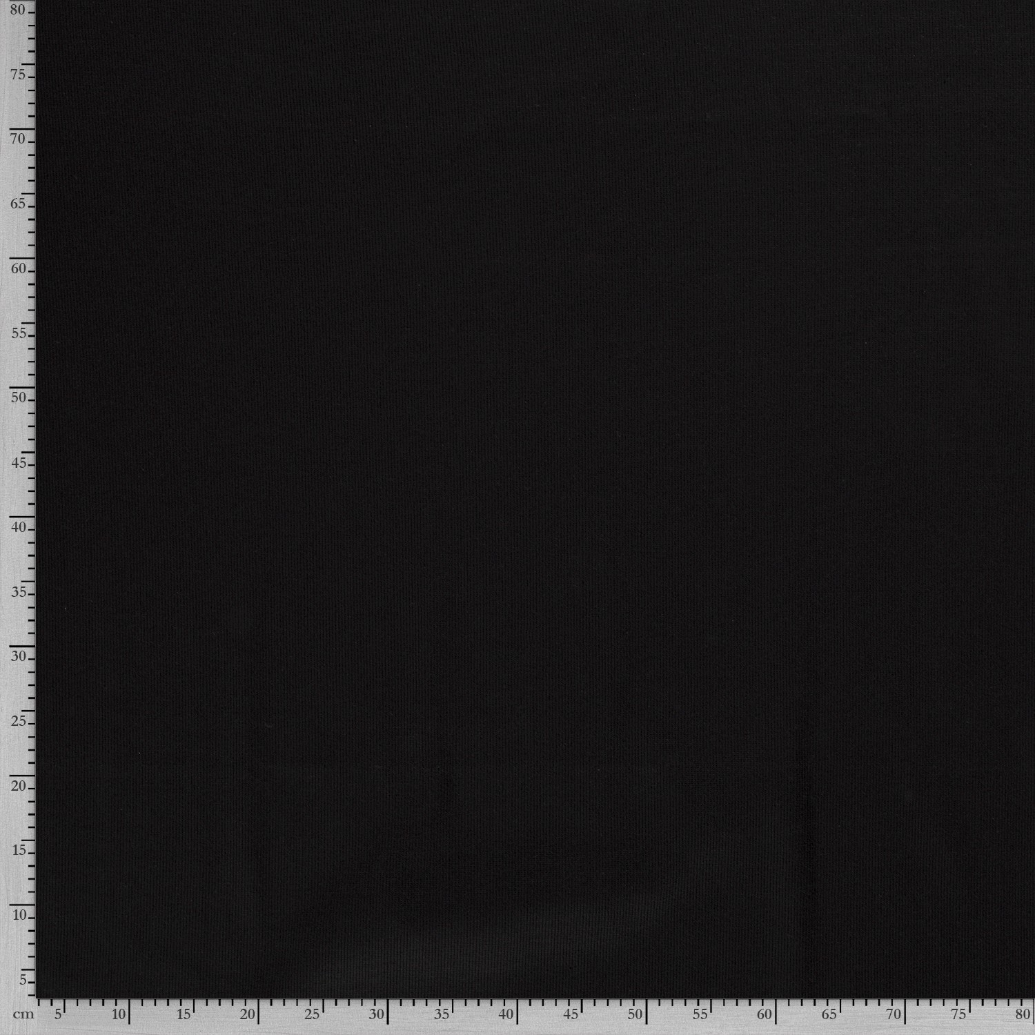Ribbad Jersey Svart - 3