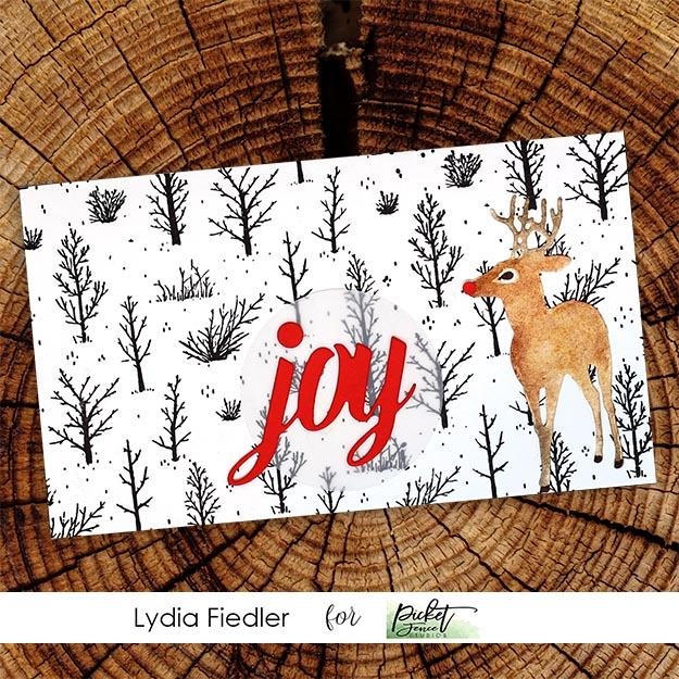 PICKET FENCE STUDIOS -Autumn Field 4x4 Inch Clear Stamps - 2