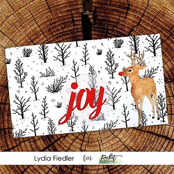 PICKET FENCE STUDIOS -Autumn Field 4x4 Inch Clear Stamps