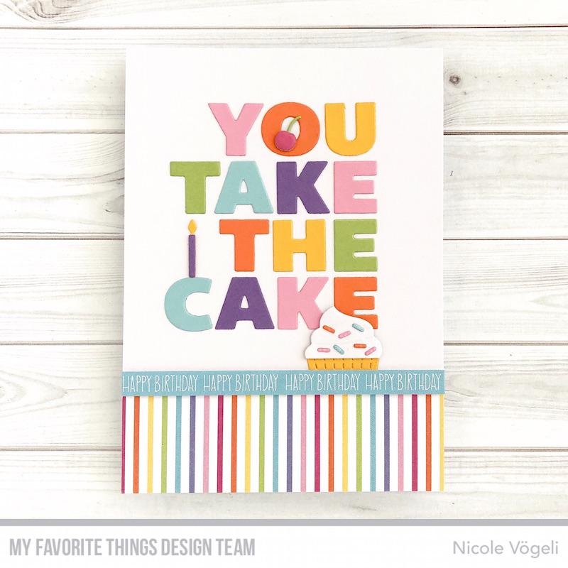MY FAVORITE THINGS -You Take the Cake Die-namics - 8