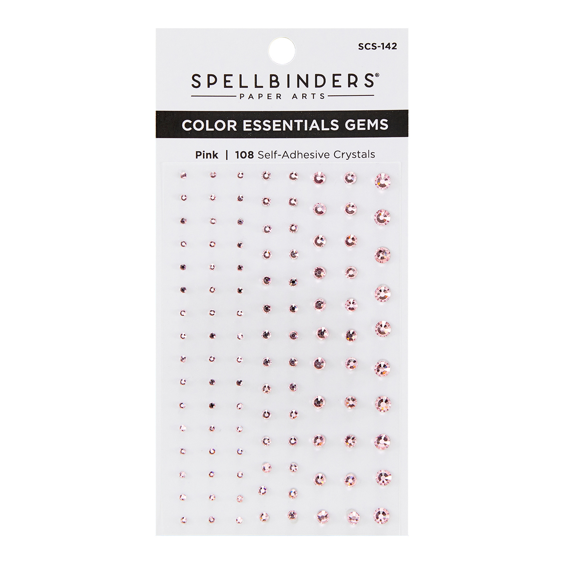 Spellbinders Pink Mix Color Essentials Gems  