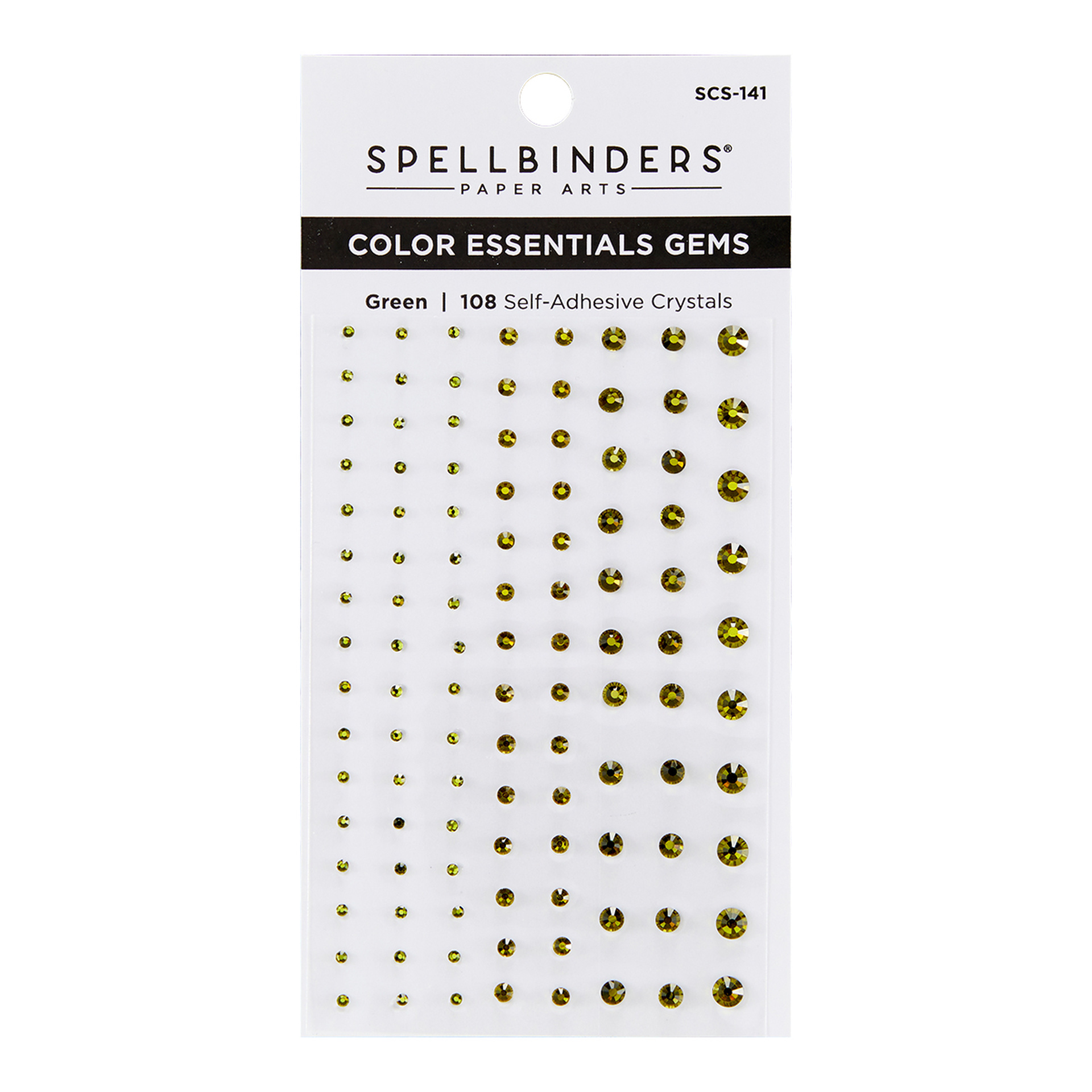 Spellbinders Green Mix Color Essentials Gems  