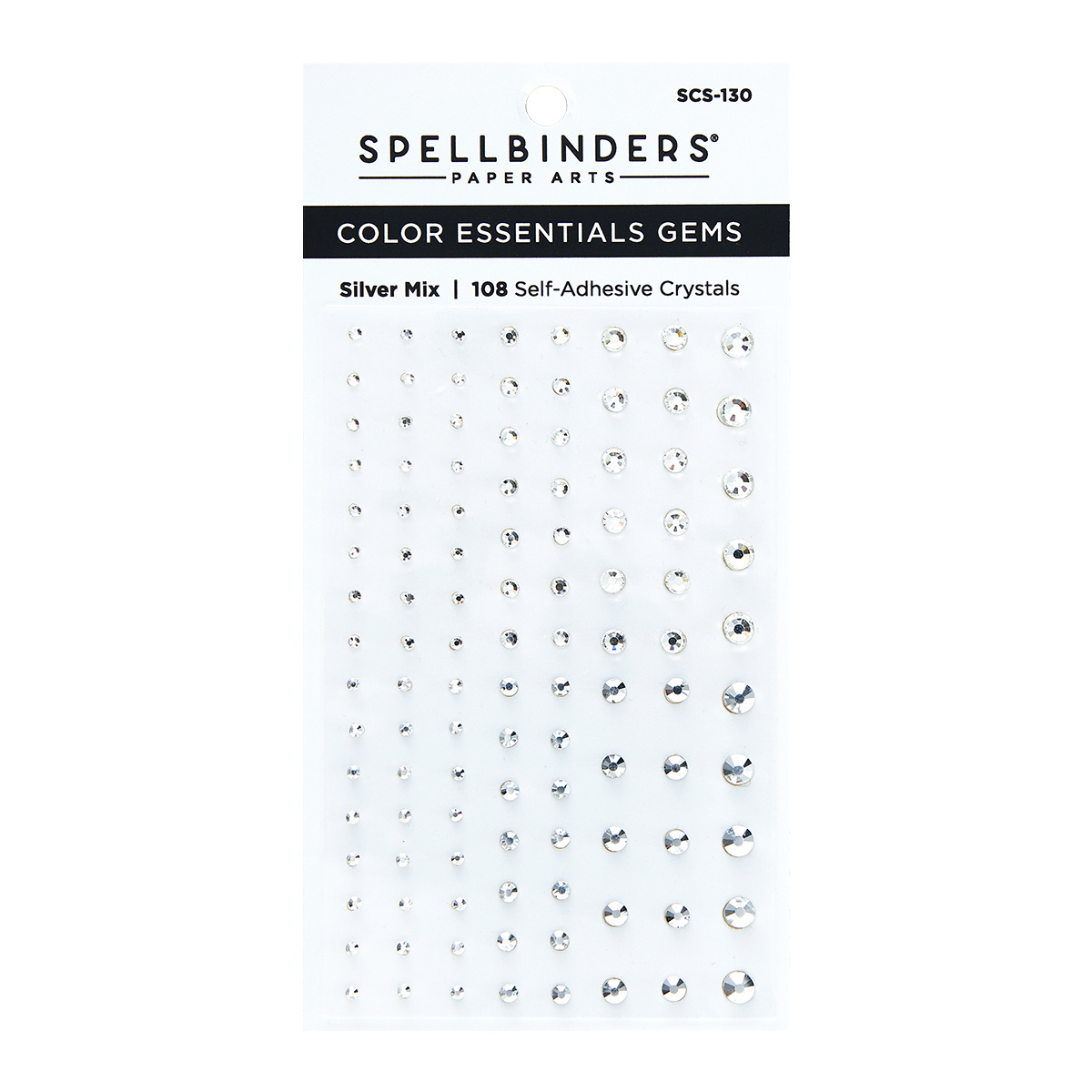 Spellbinders Silver Mix Color Essentials Gem
