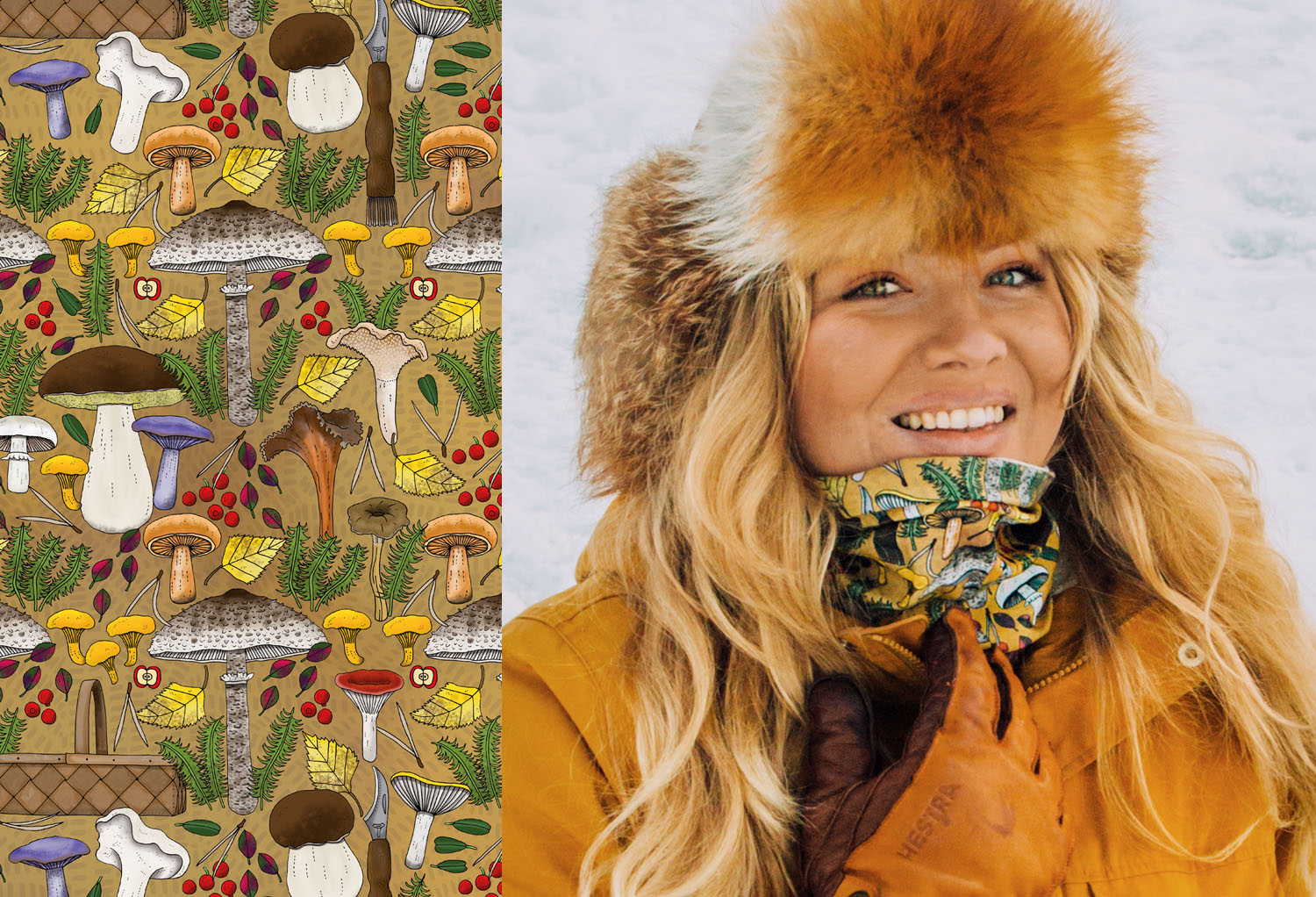 Tub / multiscarf Svamp - 3