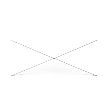 Punctual Cross Ljusgrå Ferm Living