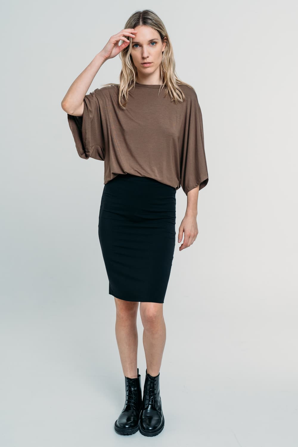 TUBBI SKIRT - BLACK - 6