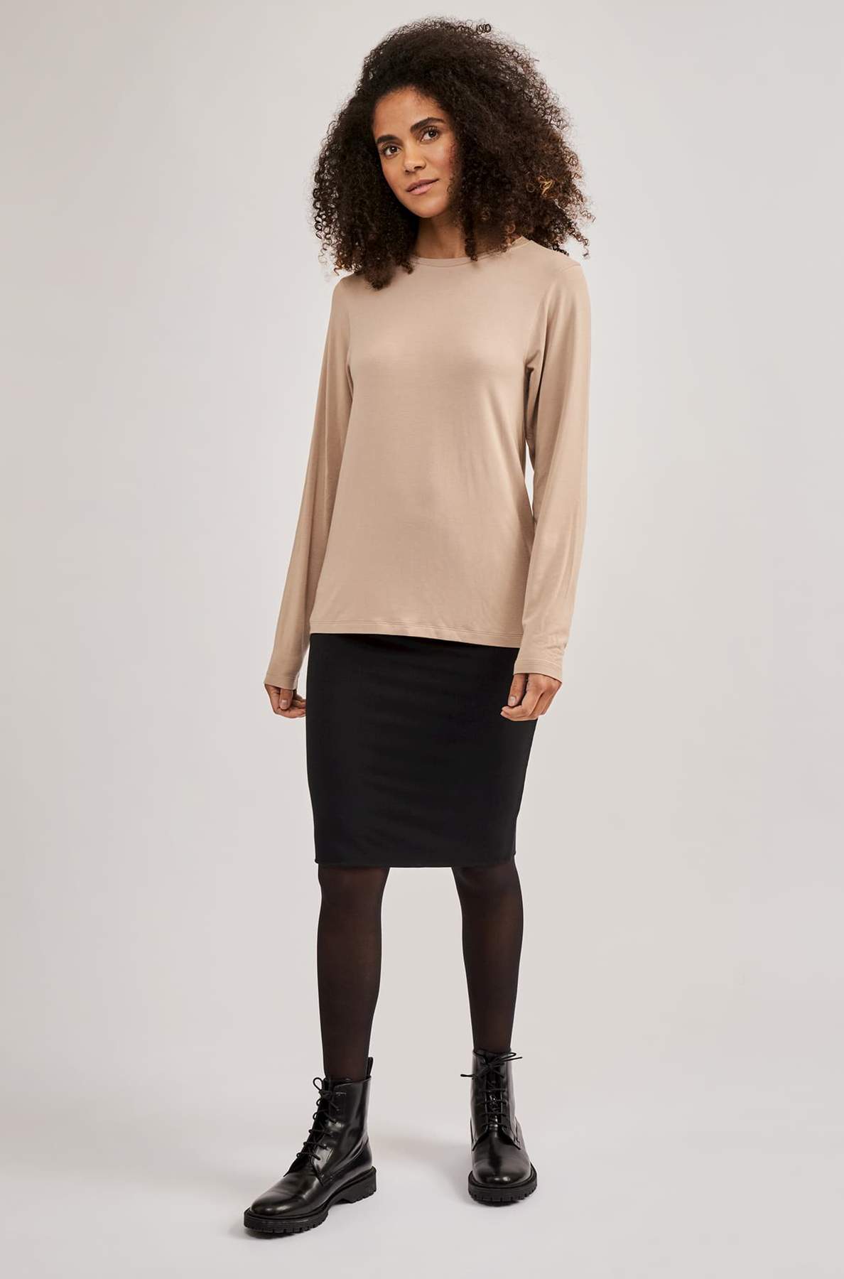 TUBBI SKIRT - BLACK - 5