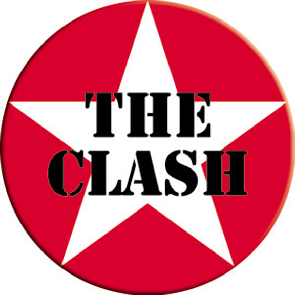 The Clash Star Logo Magnet
