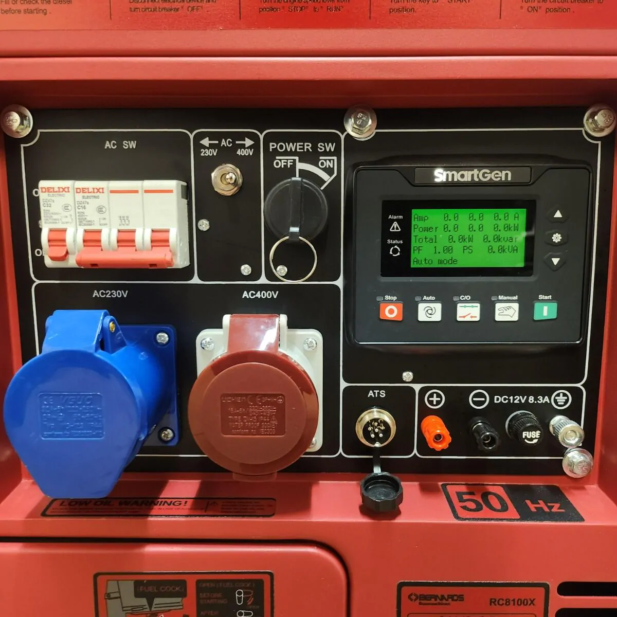 Elverk Bernards Diesel 400 Volt, 4,8 kW. - 4