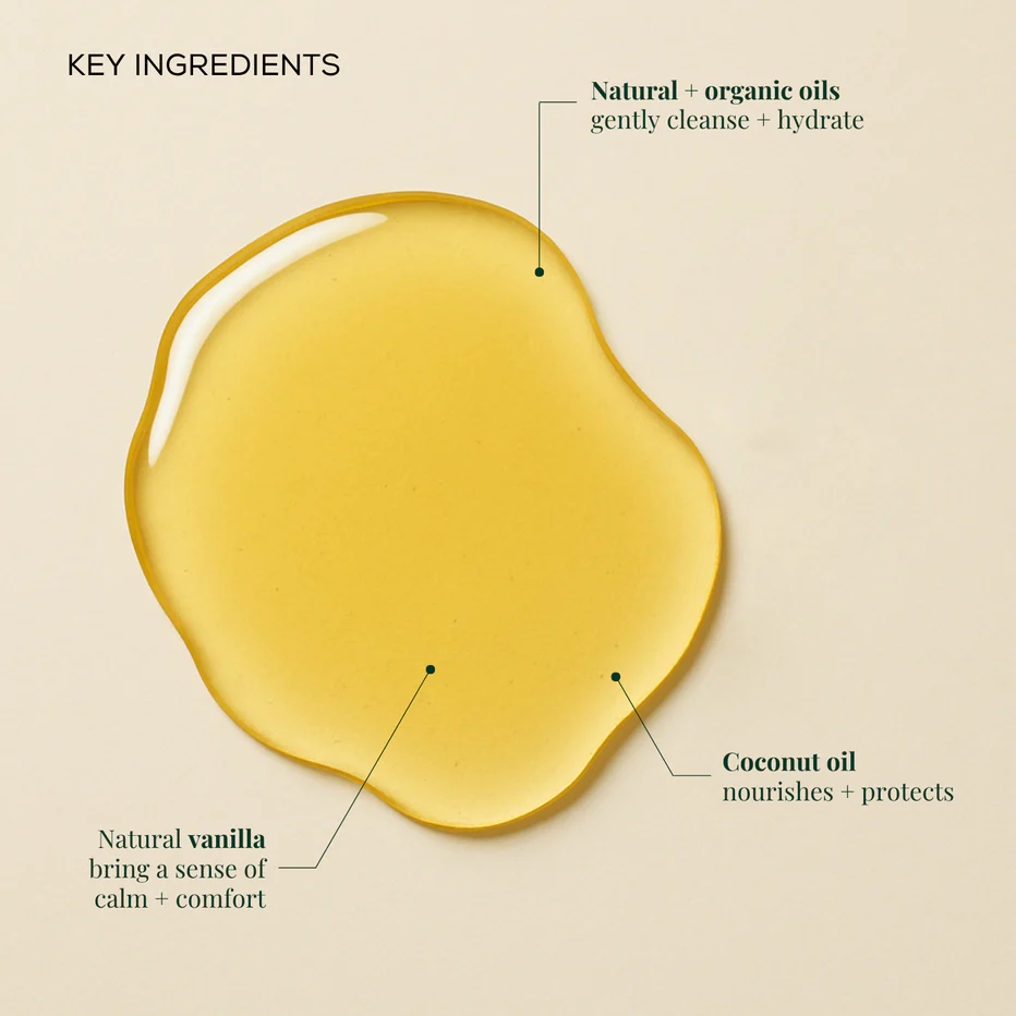 Cleansing + Moisturising oil Coconut/Vanilla 75ml  - 3