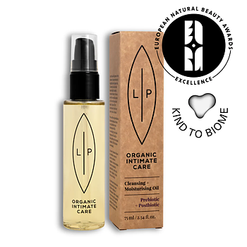 Lip Intimate Care - Cleansing & Moisturising Oil Prebiotic + Postbiotic 75ml