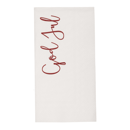 GOD JUL /MERRY CHRISTMAS Servett 16-pack - Vit - 2