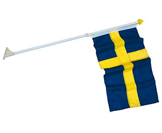 Fasadflagga Sverige 70 cm
