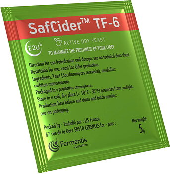 40-pack, Fermentis SafCider TF-6, 5 g