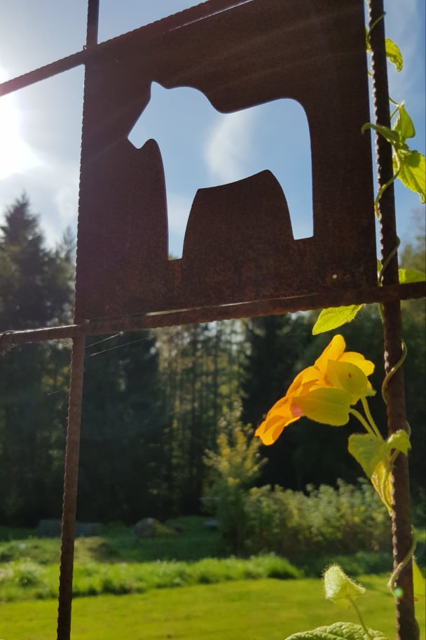 Trädgårdsskylt - Dalahäst - 3