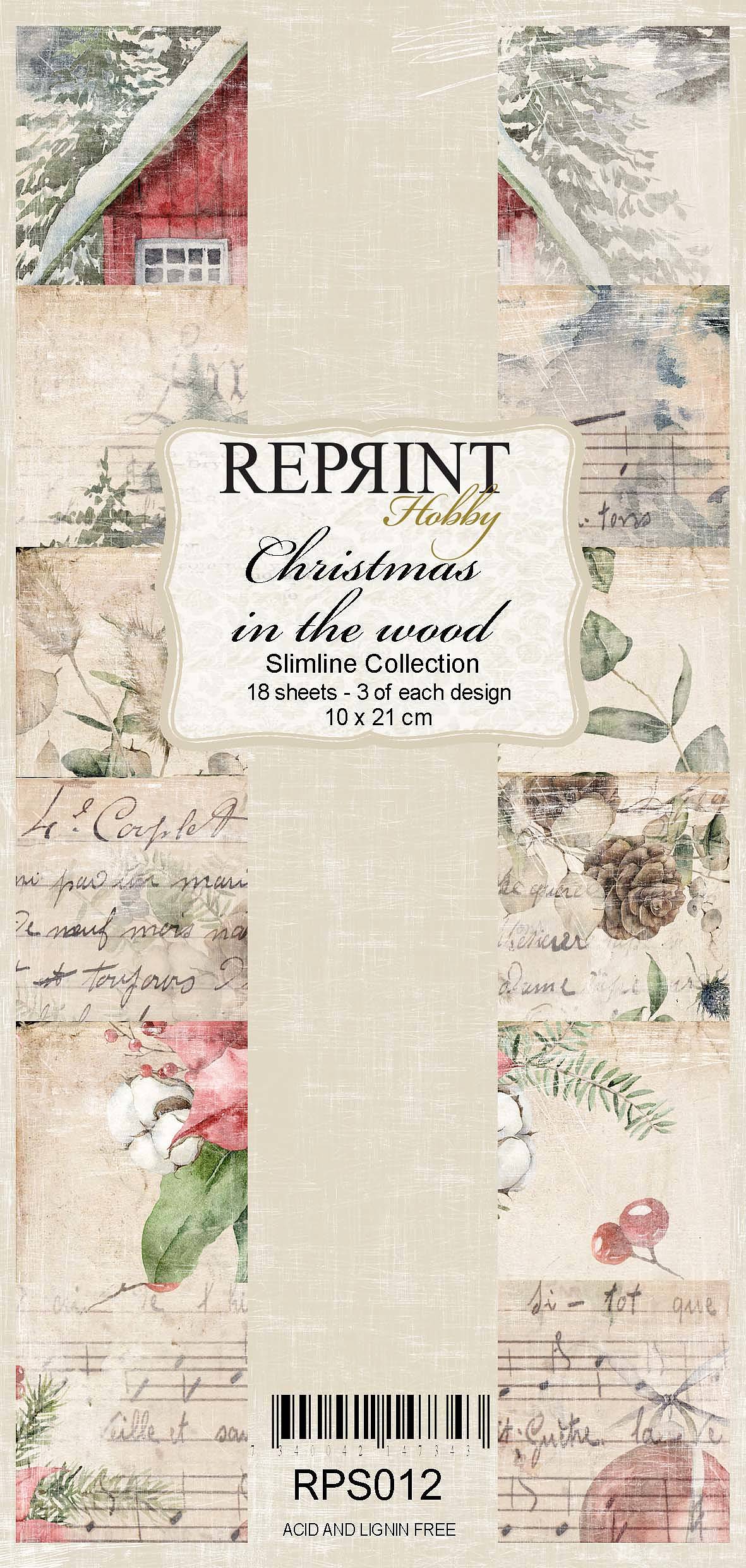 Reprint SLIMLINE COLLECTION Christmas in the Wood  
