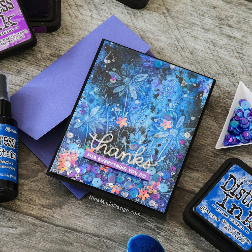Ranger Tim Holtz Distress Ink Pad  PRIZE RIBBON   - 3