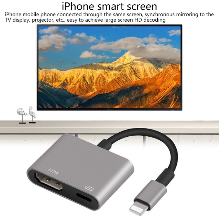 HDMI till Lightning Adapter - Svart - 5