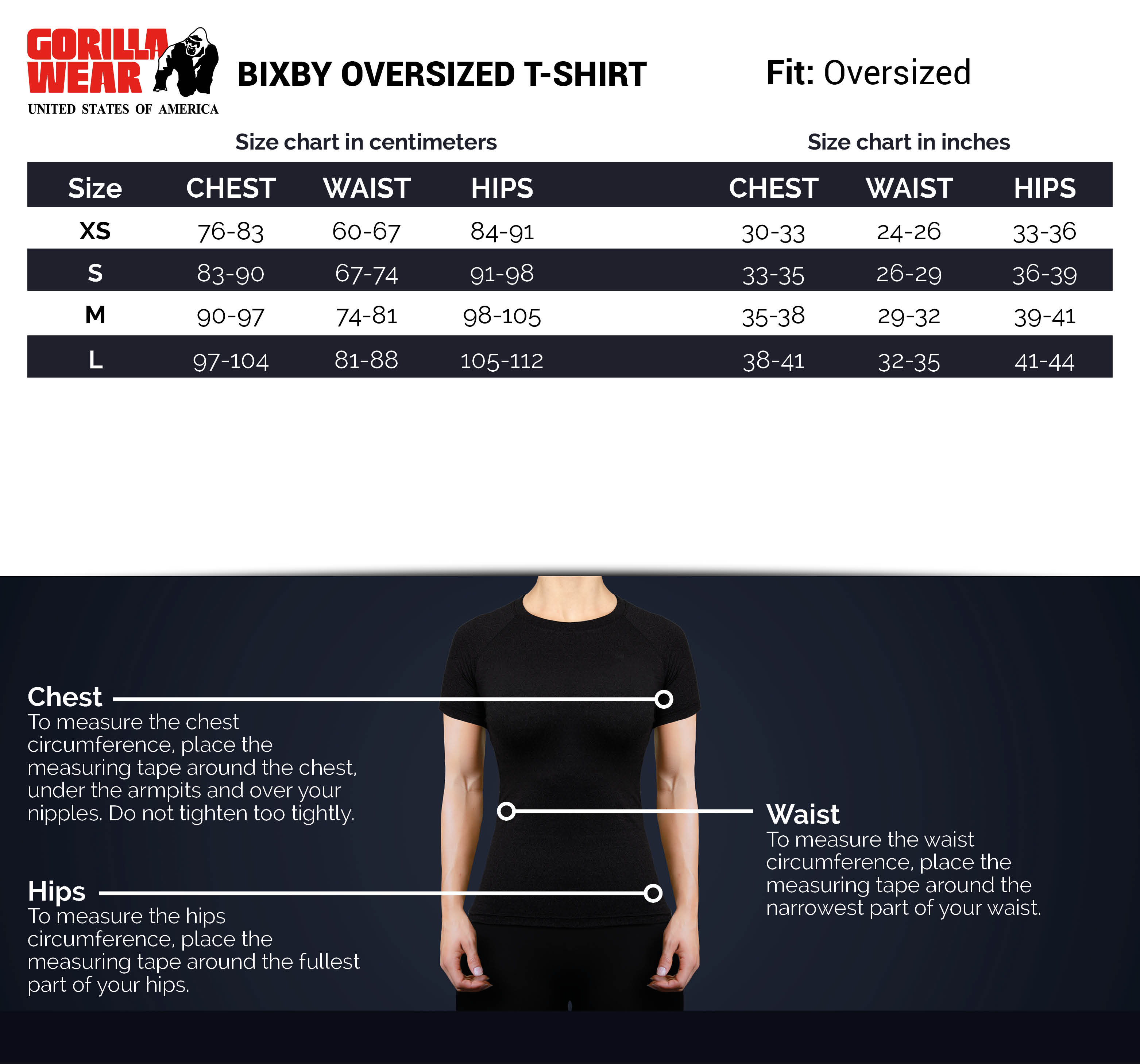 Bixby Oversized T-Shirt, black - 3