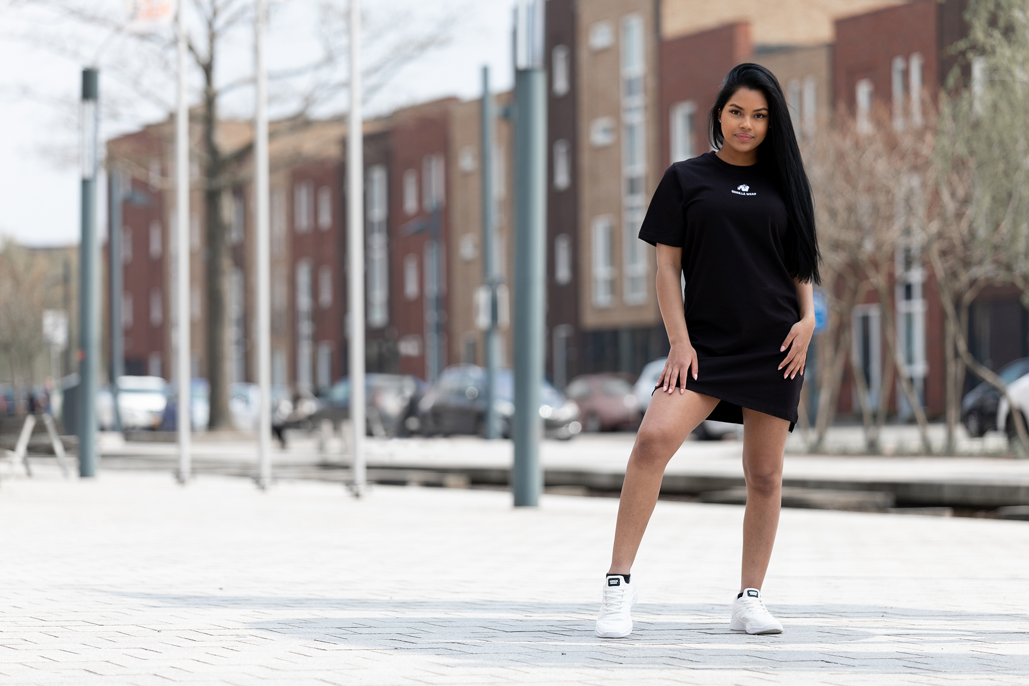 Neenah T-Shirt Dress, black - 12